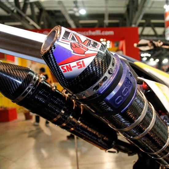 DVR EXHAUST SUPERMOTO STEREO SYSTEM