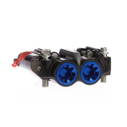 SUPERMOTO DOUBLE DISCS BRAKE CALIPERS // BLACK