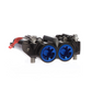 SUPERMOTO DOUBLE DISCS BRAKE CALIPERS // BLACK