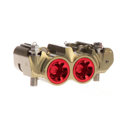 SUPERMOTO DOUBLE DISCS BRAKE CALIPERS // NATURAL