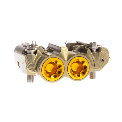 SUPERMOTO DOUBLE DISCS BRAKE CALIPERS // NATURAL
